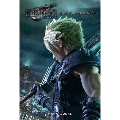 Final Fantasy VII - remake - livre de cartes postales - Publicité Final Fantasy VII - remake - livre de cartes postales - Publicité