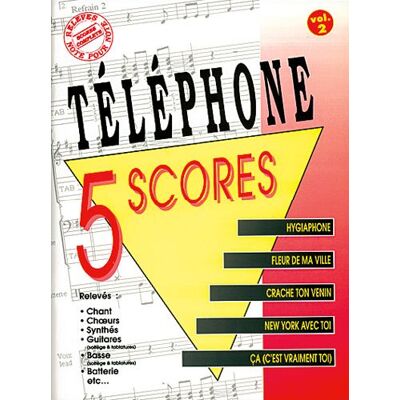 ART Téléphone - 5 scores t.2 - Publicité ART Téléphone - 5 scores t.2 - Publicité