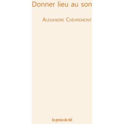 ART Donner lieu au son - Publicité ART Donner lieu au son - Publicité
