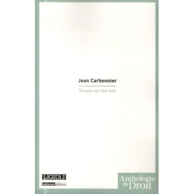ESSAIS SUR LES LOIS - Publicité ESSAIS SUR LES LOIS - Publicité