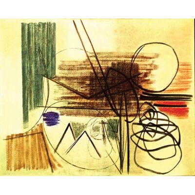 Anna-Eva Bergman & Hans Hartung and we ll never be parted - Publicité Anna-Eva Bergman & Hans Hartung and we ll never be parted - Publicité