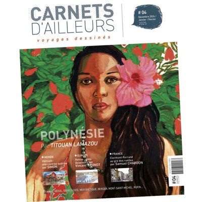 ART Carnets d'ailleurs, voyages dessinés n.4 - Publicité ART Carnets d'ailleurs, voyages dessinés n.4 - Publicité