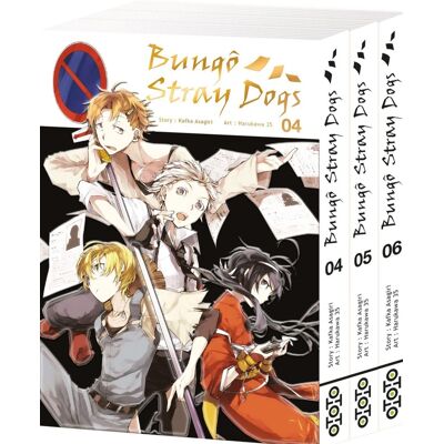Bungô Stray dogs : Tome 4 à 6 - Publicité Bungô Stray dogs : Tome 4 à 6 - Publicité