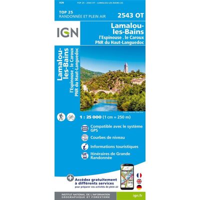 - PAS DE MARQUE - 2543Ot Lamalou-Les-Bains.L'Espinouse.Le Caroux.Pnr - Publicité - PAS DE MARQUE - 2543Ot Lamalou-Les-Bains.L'Espinouse.Le Caroux.Pnr - Publicité