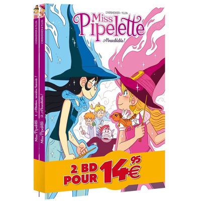 Miss Pipelette - écrin tome 01 et 02 - Publicité Miss Pipelette - écrin tome 01 et 02 - Publicité