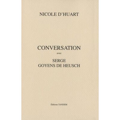 Conversation avec Nicole d'Huart - Publicité Conversation avec Nicole d'Huart - Publicité