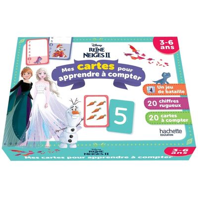 Disney - La Reine des neiges 2 - Mes cartes pour apprendre à compter - Publicité Disney - La Reine des neiges 2 - Mes cartes pour apprendre à compter - Publicité