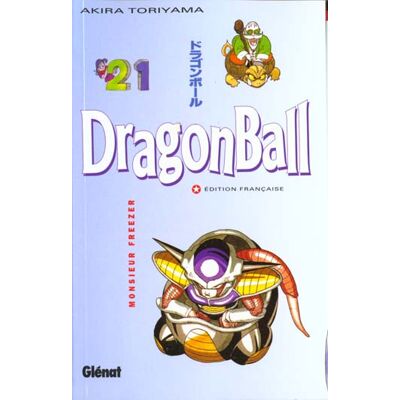 Dragon ball Tome 21 - monsieur Freezer - Publicité Dragon ball Tome 21 - monsieur Freezer - Publicité