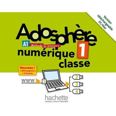 Adosphere 1 : manuel numerique enrichi pour l'enseignant (carte de telechargement) - Publicité Adosphere 1 : manuel numerique enrichi pour l'enseignant (carte de telechargement) - Publicité