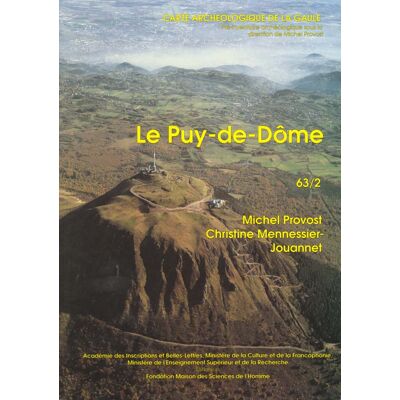 Carte archéologique de la Gaule Tome 63/2 : le Puy de Dôme - Publicité Carte archéologique de la Gaule Tome 63/2 : le Puy de Dôme - Publicité