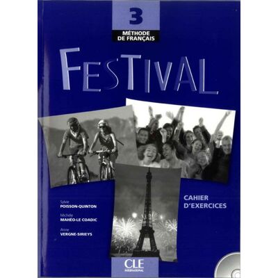 Festival niveau 3 - cahier d'exercices + cd - Publicité Festival niveau 3 - cahier d'exercices + cd - Publicité