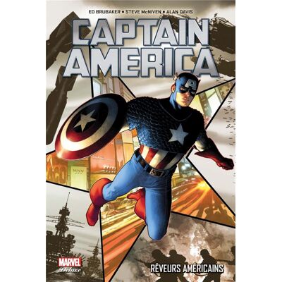 Captain America Tome 1 : réveurs américains - Publicité Captain America Tome 1 : réveurs américains - Publicité