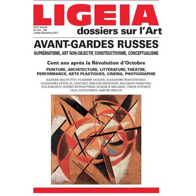 ART Revue Ligeia n.157/160 : avant-gardes russes - Publicité ART Revue Ligeia n.157/160 : avant-gardes russes - Publicité