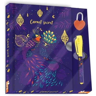 Mon carnet secret - coffret avec stylo magique - Publicité Mon carnet secret - coffret avec stylo magique - Publicité