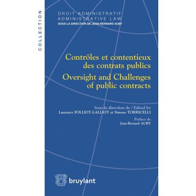 Contrôles et contentieux des contrats publics - Publicité Contrôles et contentieux des contrats publics - Publicité