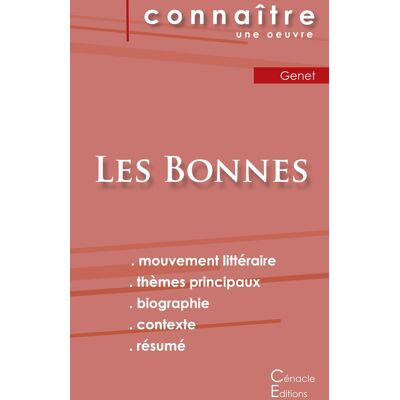 Fiche de lecture Les Bonnes de Jean Genet (analyse littéraire de référence et résumé complet) - Publicité Fiche de lecture Les Bonnes de Jean Genet (analyse littéraire de référence et résumé complet) - Publicité