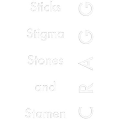 ART Tony Cragg : sticks, stigma, stones and stamen - Publicité ART Tony Cragg : sticks, stigma, stones and stamen - Publicité