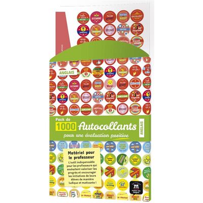 Pack d'autocollants pour l'évaluation en anglais - Publicité Pack d'autocollants pour l'évaluation en anglais - Publicité