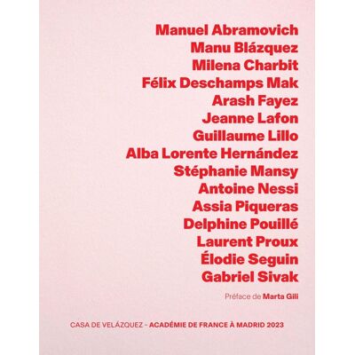ART Académie de France à Madrid 2023 - Publicité ART Académie de France à Madrid 2023 - Publicité
