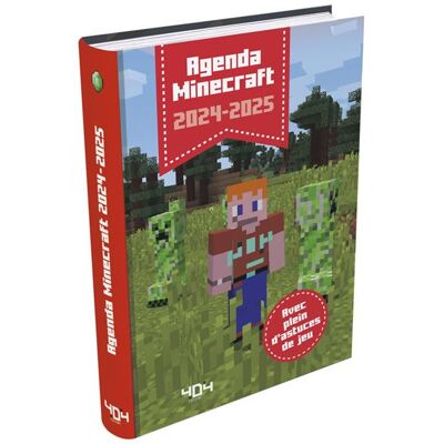 Agenda scolaire 2024/2025 - 12,5 X 17,8 cm - Minecraft - Publicité Agenda scolaire 2024/2025 - 12,5 X 17,8 cm - Minecraft - Publicité