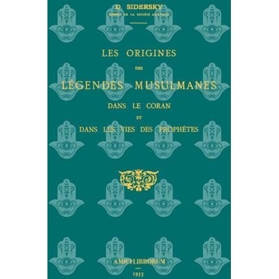 Les origines des legendes musulmanes - Publicité Les origines des legendes musulmanes - Publicité