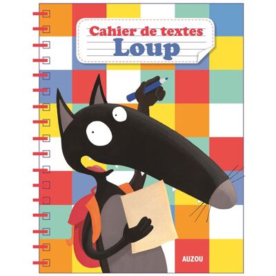 Le loup - cahier de textes - Publicité Le loup - cahier de textes - Publicité