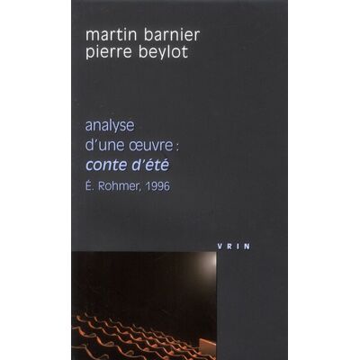 ART Contes d'été (E. Rohmer, 1996) - analyse d'une oeuvre - Publicité ART Contes d'été (E. Rohmer, 1996) - analyse d'une oeuvre - Publicité