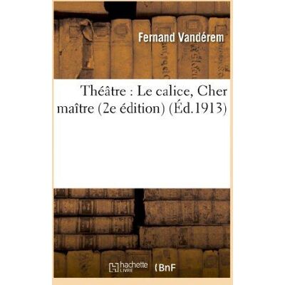 ART Théâtre : Le calice, Cher maître (2e édition) - Publicité ART Théâtre : Le calice, Cher maître (2e édition) - Publicité