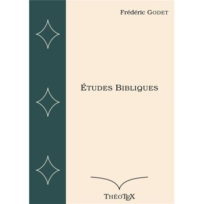 Études Bibliques - Publicité Études Bibliques - Publicité