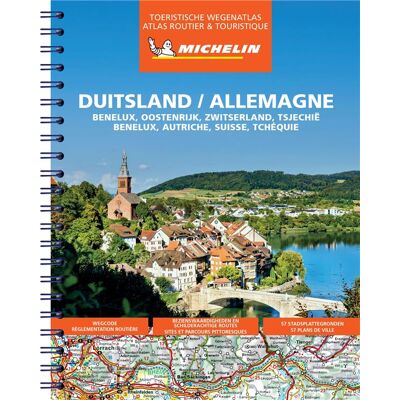 Allemagne, Benelux, Autriche, Suisse, Tchéquie : atlas routier et touristique - Publicité Allemagne, Benelux, Autriche, Suisse, Tchéquie : atlas routier et touristique - Publicité