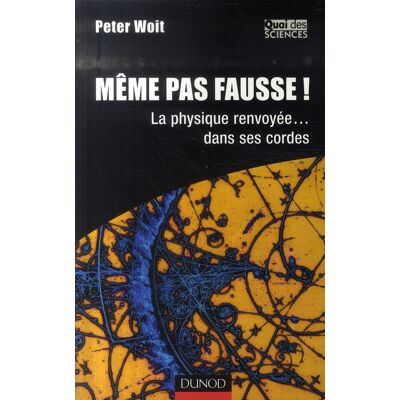 - PAS DE MARQUE - Même pas fausse! - La physique renvoyée... dans ses cordes - Publicité - PAS DE MARQUE - Même pas fausse! - La physique renvoyée... dans ses cordes - Publicité