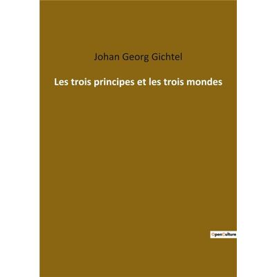 Les trois principes et les trois mondes - Publicité Les trois principes et les trois mondes - Publicité