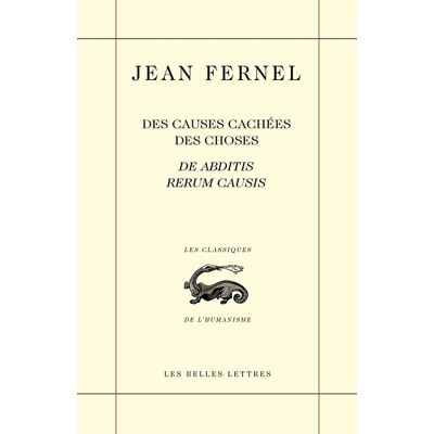 Avant Des causes cachées des choses - de abditis rerum causis - Publicité Avant Des causes cachées des choses - de abditis rerum causis - Publicité
