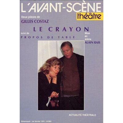 Revue L'Avant-scène théâtre n.883 : lecrayon - Publicité Revue L'Avant-scène théâtre n.883 : lecrayon - Publicité