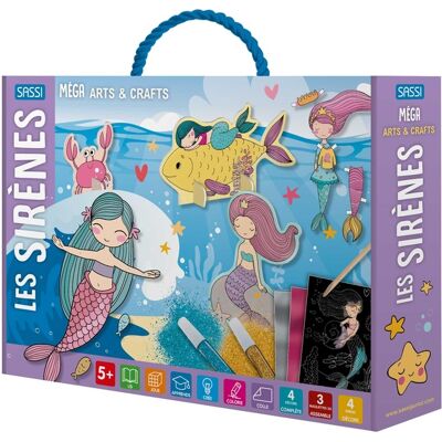 Méga box arts & crafts : Les sirènes - Publicité Méga box arts & crafts : Les sirènes - Publicité