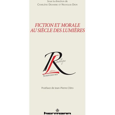 Fiction et morale au siècle des Lumières - Publicité Fiction et morale au siècle des Lumières - Publicité