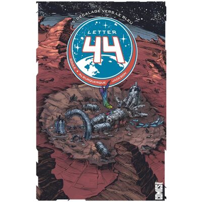 Letter 44 Tome 5 : décalage vers le bleu - Publicité Letter 44 Tome 5 : décalage vers le bleu - Publicité