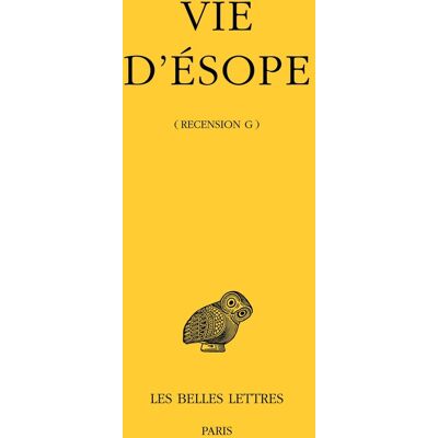 Antique Vie d'Ésope : (Recension G) - Publicité Antique Vie d'Ésope : (Recension G) - Publicité