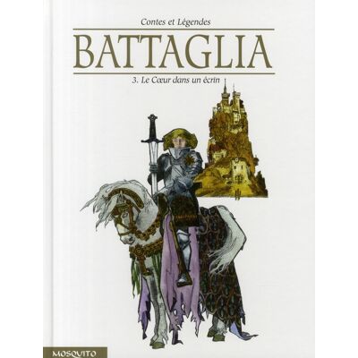 Battaglia Tome 3 - le coeur dans un écrin - Publicité Battaglia Tome 3 - le coeur dans un écrin - Publicité