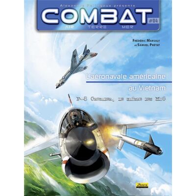 Combat air Tome 4 - F-8 Crusader - Publicité Combat air Tome 4 - F-8 Crusader - Publicité