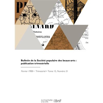 Bulletin de la societe populaire des beaux-arts - Publicité Bulletin de la societe populaire des beaux-arts - Publicité