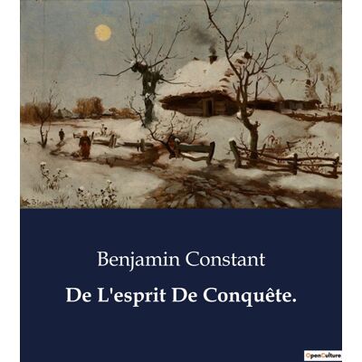 De L'esprit De Conquête. Publicité De L'esprit De Conquête. Publicité