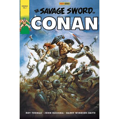 The Savage Sword of Conan : The Original Comics Omnibus T01 - Publicité The Savage Sword of Conan : The Original Comics Omnibus T01 - Publicité