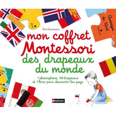 - PAS DE MARQUE - Mon coffret Montessori des drapeaux du monde - Publicité - PAS DE MARQUE - Mon coffret Montessori des drapeaux du monde - Publicité