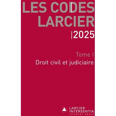 - PAS DE MARQUE - Code Larcier - Tome I - Droit civil et judiciaire - À jour au 1er mars 2025 - Publicité - PAS DE MARQUE - Code Larcier - Tome I - Droit civil et judiciaire - À jour au 1er mars 2025 - Publicité