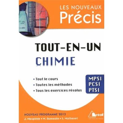 Tout-en-un - chimie MPSI, PCSI, PTSI - Publicité Tout-en-un - chimie MPSI, PCSI, PTSI - Publicité