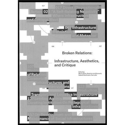 ART Broken relations infrastructure, aesthetics, and critique - Publicité ART Broken relations infrastructure, aesthetics, and critique - Publicité