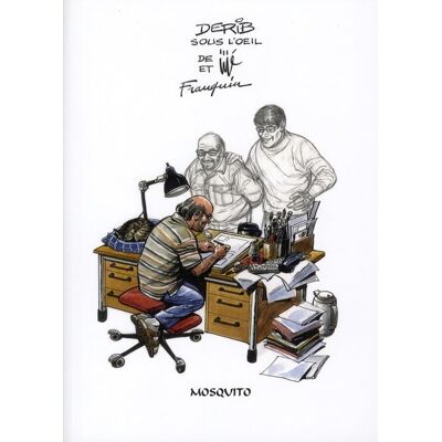 Derib sous le signe de jije et franquin - Publicité Derib sous le signe de jije et franquin - Publicité