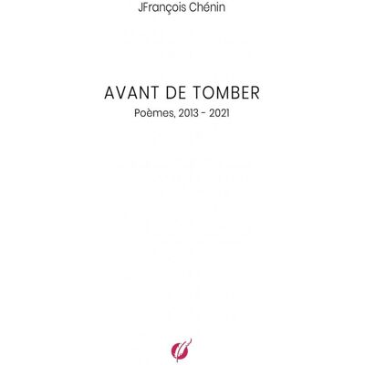 Avant DE TOMBER - Publicité Avant DE TOMBER - Publicité