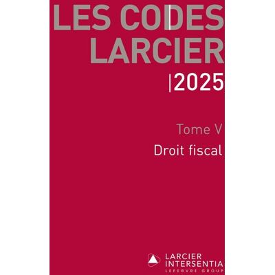 - PAS DE MARQUE - Code Larcier - Tome V - Droit fiscal - À jour au 1er mars 2025 - Publicité - PAS DE MARQUE - Code Larcier - Tome V - Droit fiscal - À jour au 1er mars 2025 - Publicité